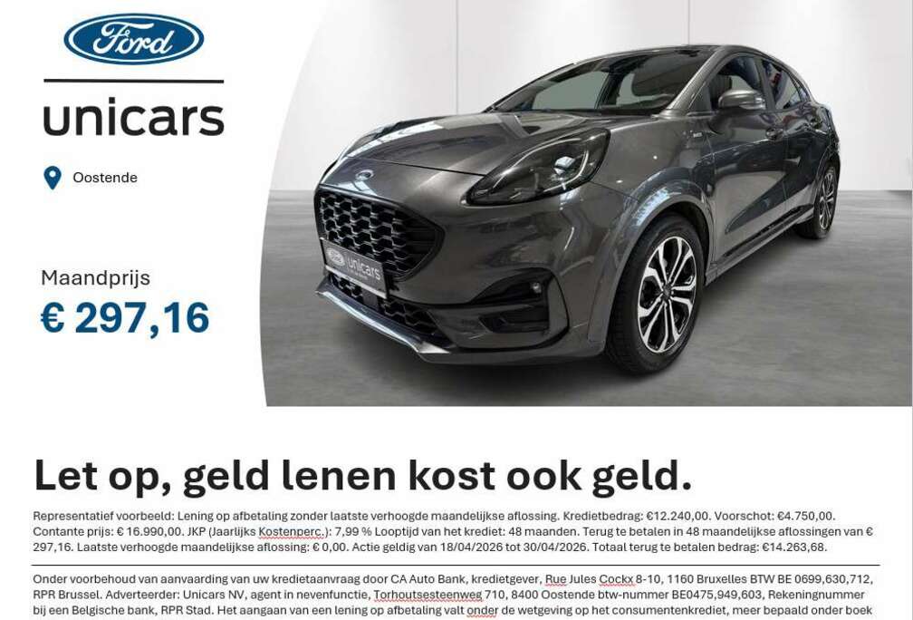 Ford 1.0i Ecoboost mHEV 92kW ST-Line