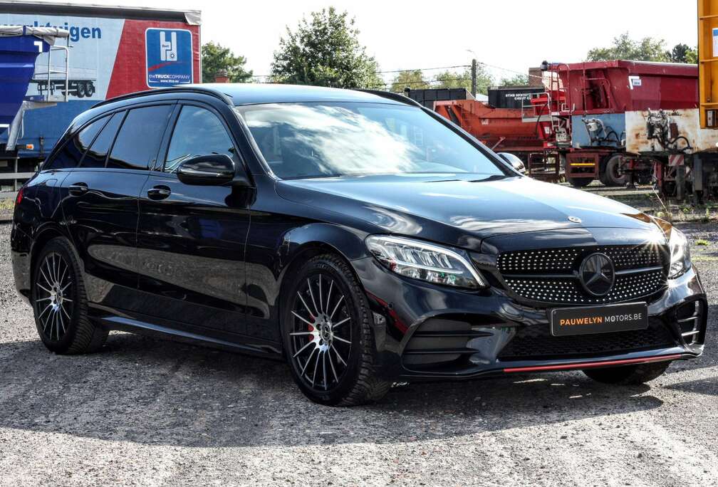 Mercedes-Benz C200d/ AMG Line/ Pano/ Trekhaak/ LED/ Navi/ New 4 SEASON Tires