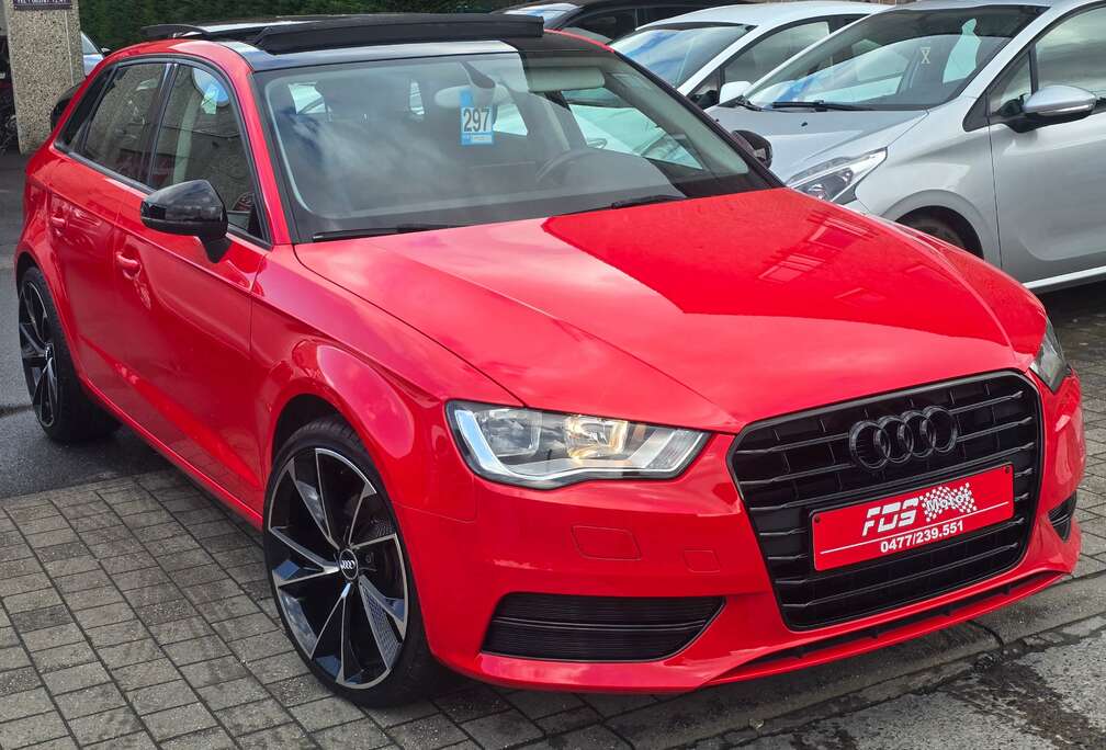 Audi A31.6 TDi TOIT PANO JANTES 19 P 1ER PROPRIETAIRE