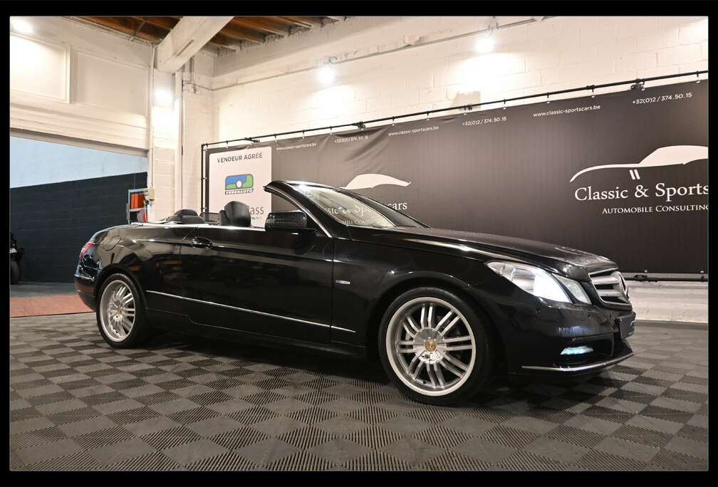 Mercedes-Benz E220 CDI CABRIOLET AUTO / CUIR / GPS NAVI / BLUETOOTH