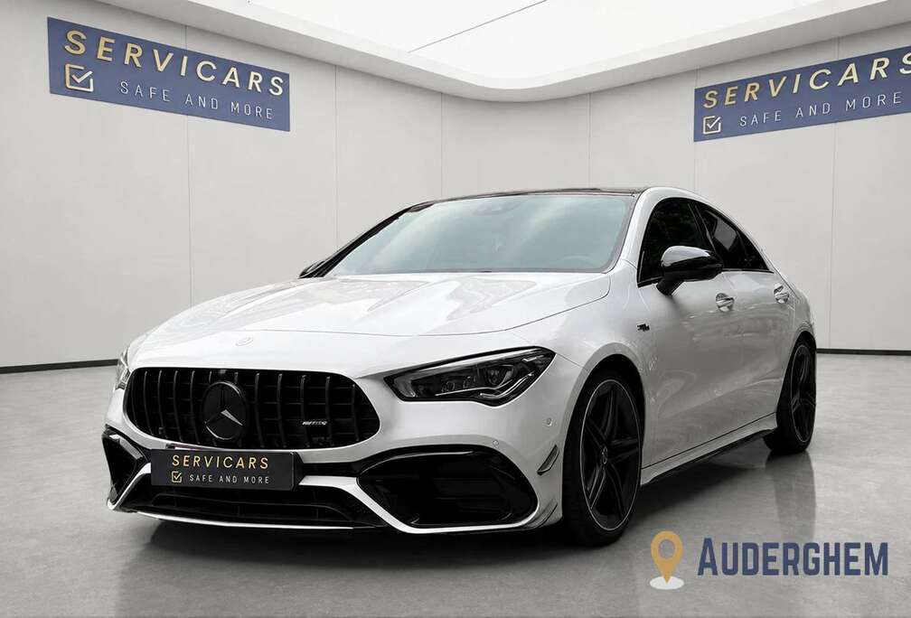 Mercedes-Benz @SERVICARS AUDERGHEM Mercedes-Benz CLA 45 4-Matic / Buremester / CAM 360 / TOIT OUVRANT / GAR 12 MOIS