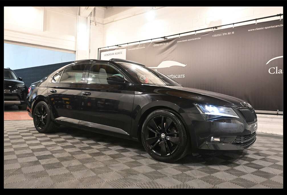 Skoda Superb 2.0 CR TDi Sportline EURO 6d / TOIT PANO / CAMERA / CARPLAY / VIRTUAL COCKPIT / FULL OPTIONS