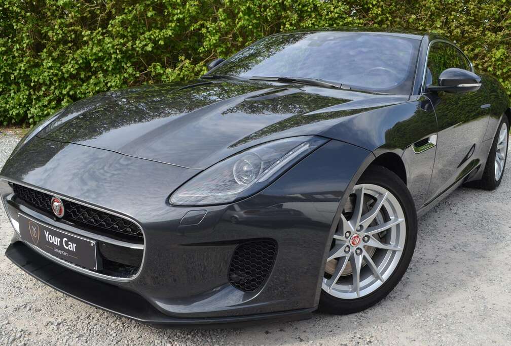 Jaguar F-Type Coupé 2.0i *  1HAND * BELGIAN CAR * FULL JAGUAR SERVICE HISTORY