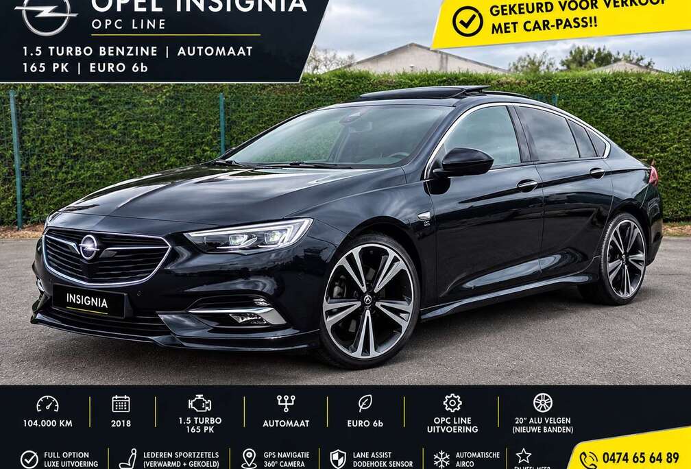 Opel 1500 Benzine Opc Line AUTOMAAT Full Option Topdeal