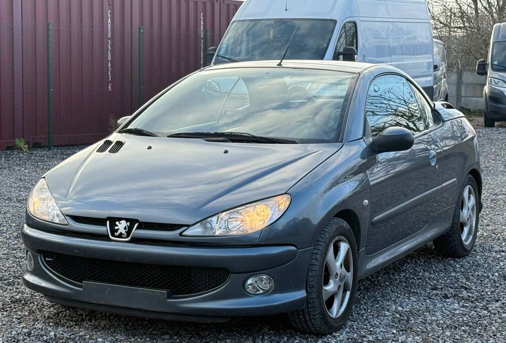 Peugeot 206 CC 1.6i 16v - AUTOMATIQUE - CABRIOLET