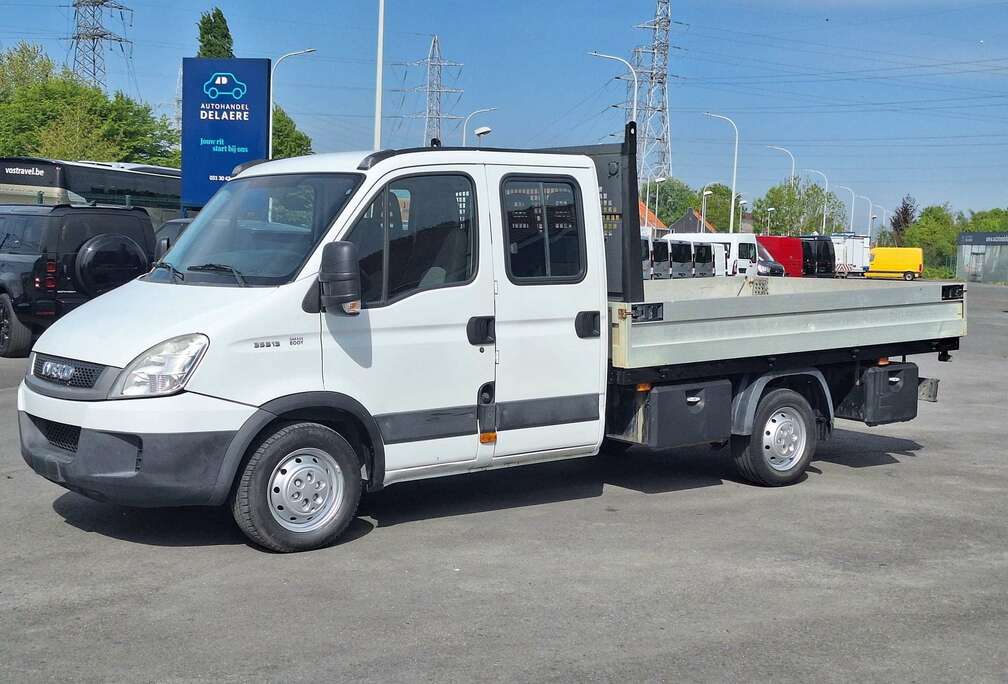 Iveco 35S13 dubbel cabine 7pl  86000km (8760EuroNetto+Btw/Tva)