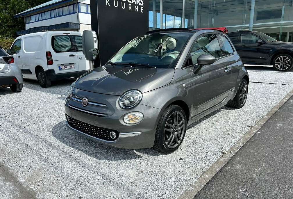 Fiat 500 Cabrio 1.2/ Carplay/ Camera/ Navi/ DAB/ Airco