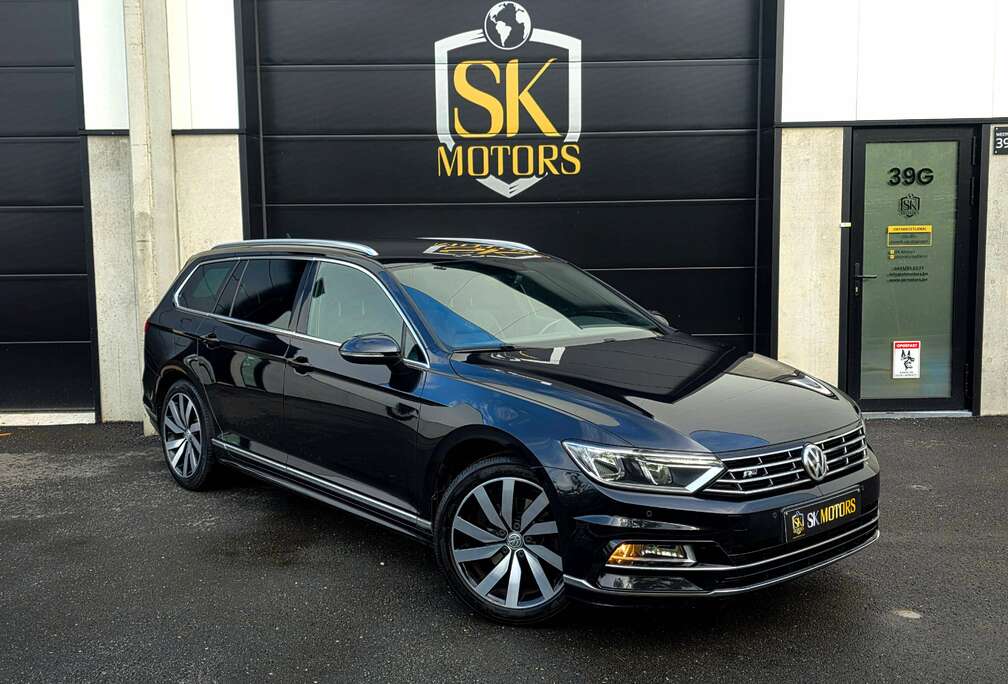 Volkswagen R-Line 2.0TDI Leder ACC Elektrische Zetels Camera Front Assist Carplay Carpass Top Onderhouden Garantie