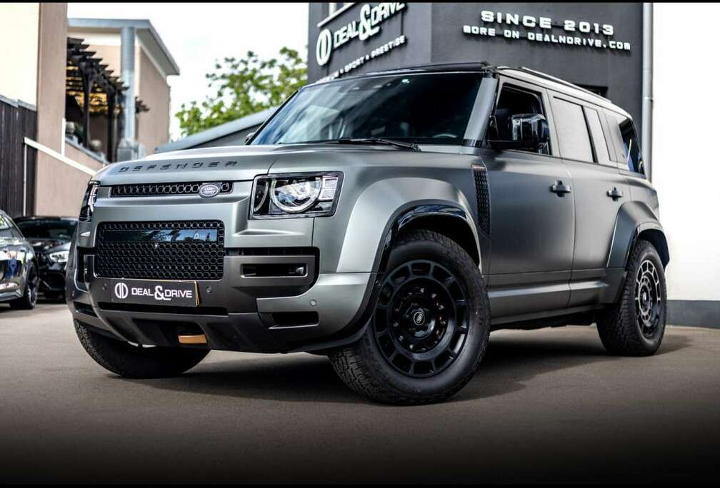 Land Rover 110 V8 P635 OCTA EDITION ONE°FAROE GREEN°SATIN PPF