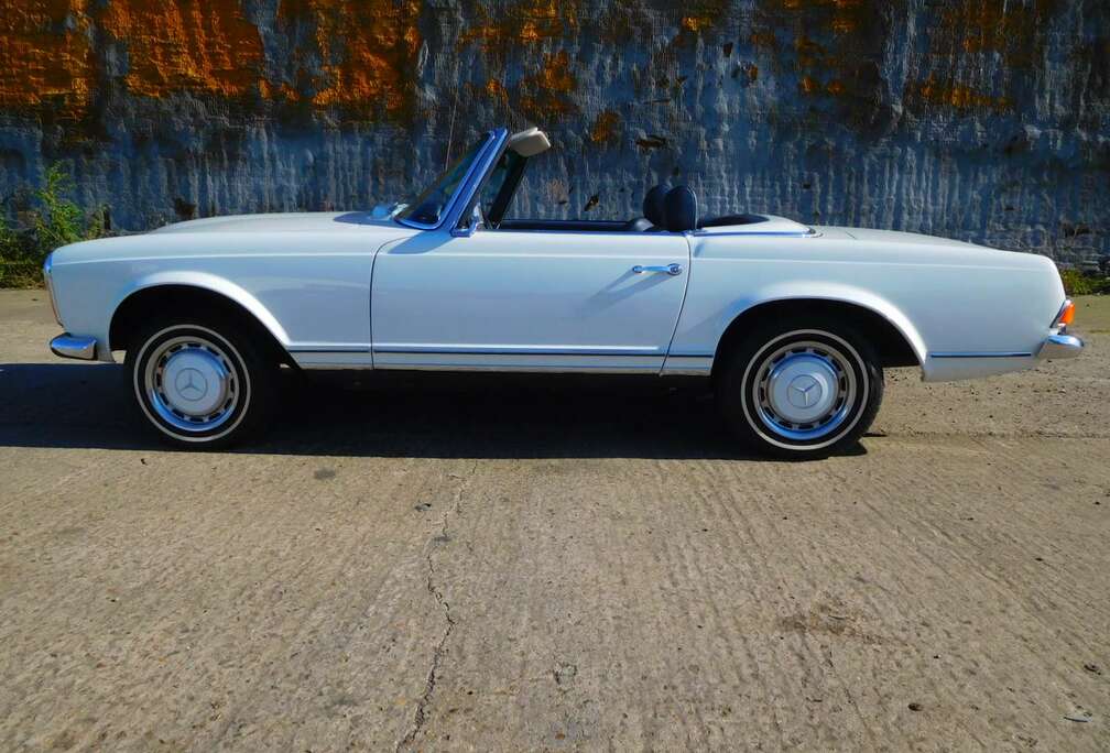 Mercedes-Benz Pagode-Zeer goede staat-Ongevalvrij-Roestvrij