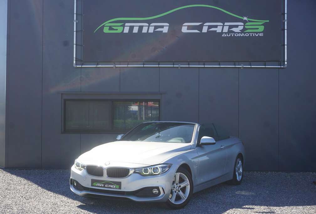 BMW Cabrio 425 dAS Auto-Nav-Airco-Leder-Camera-Garantie