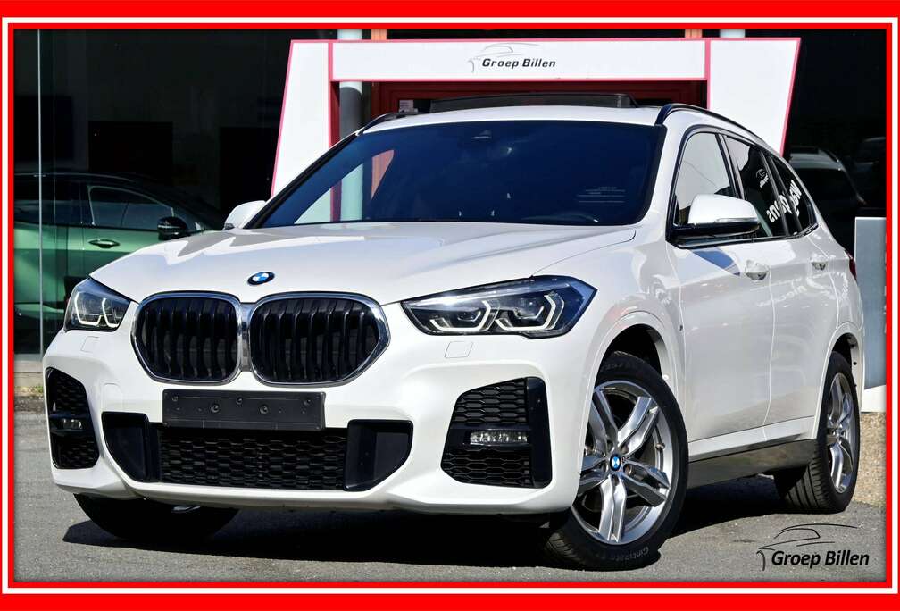 BMW M-PACK - PANO DAK - 1/2 LEDER - NAVI - LED - TREKHAAK - AMBIENT LIGHT - 24 MAANDEN GARANTIE