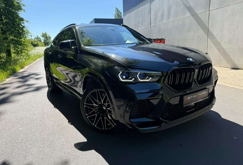 BMW X6 M 4.4 V8 Competition Black/Black - BTW - Full Option - HUD - MASSAGE - COLDPACK - NO BIV