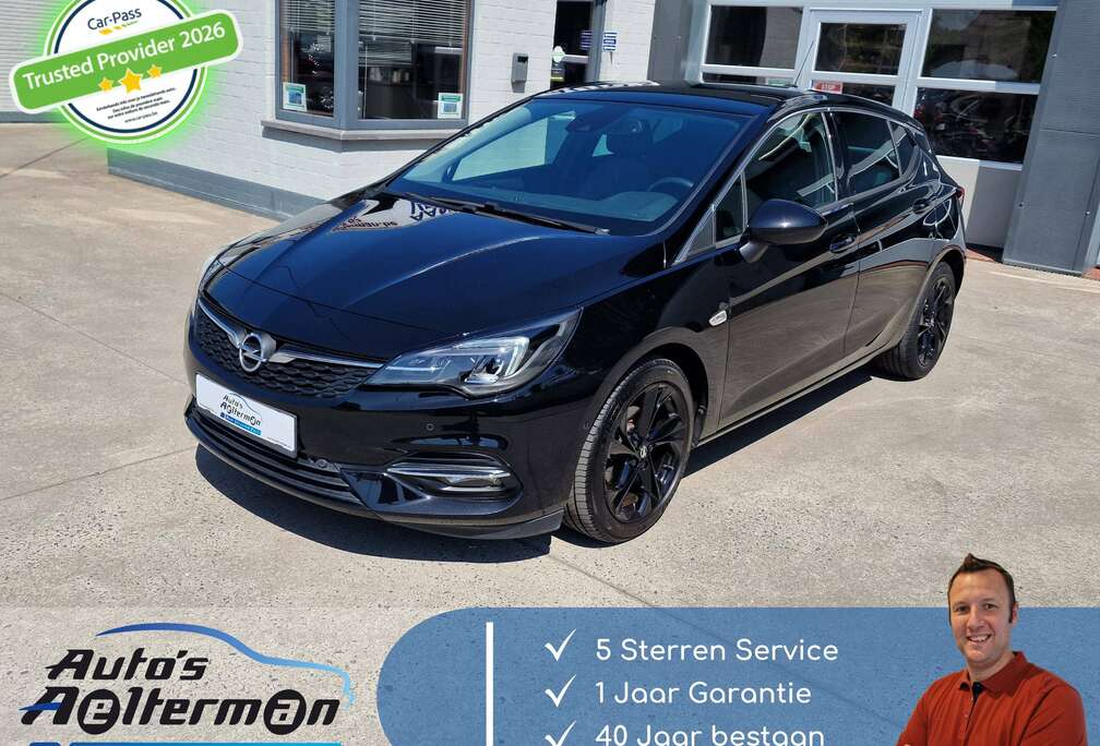 Opel Astra 1.2 Turbo * Gps * Apple & Android * Airco * Led * Half leder