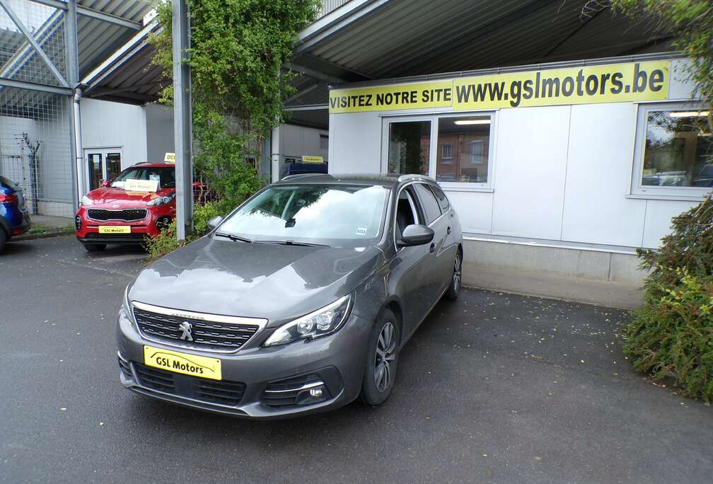 Peugeot 1.2 130cv break gris 12/18 Airco GPS Camera Cruise