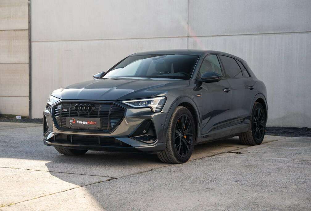 Audi 95 kWh 55 2x S-line Distance Ctrl Black Pack