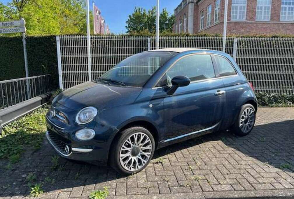 Fiat 500C HYBRID 1.0i benzine 52kW cabrio