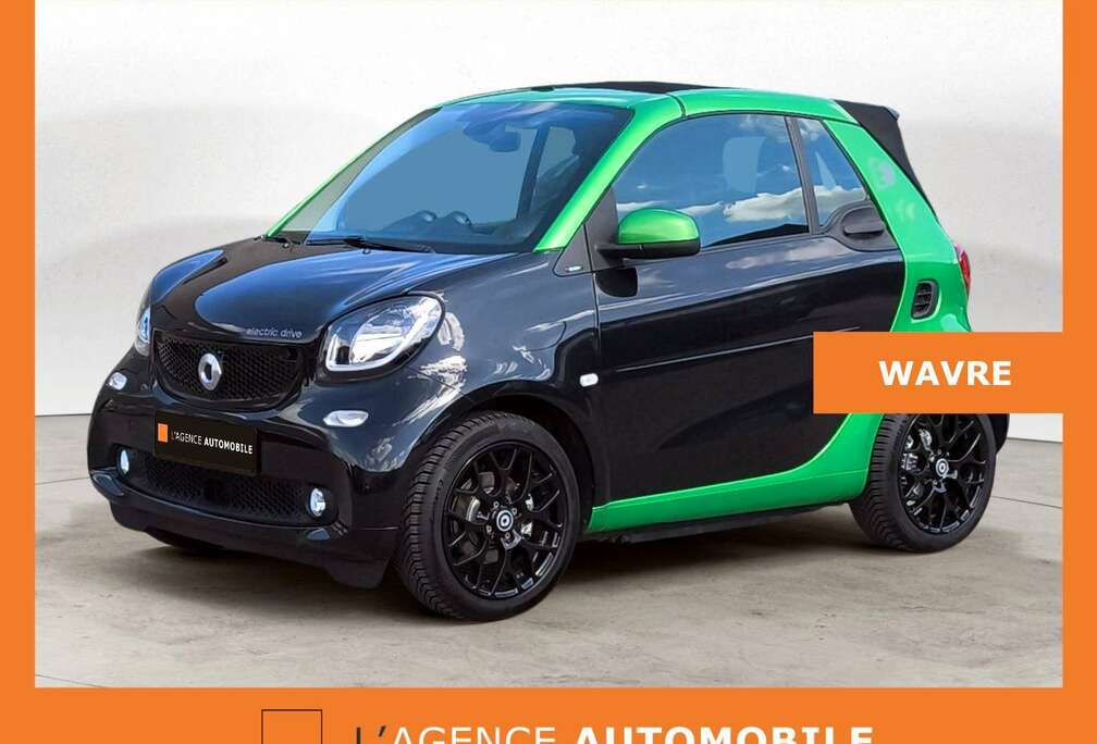 Smart Cabrio - SOH 92% - Electric Drive 17.6 kWh Prime Greenflash - GARANTIE 12M