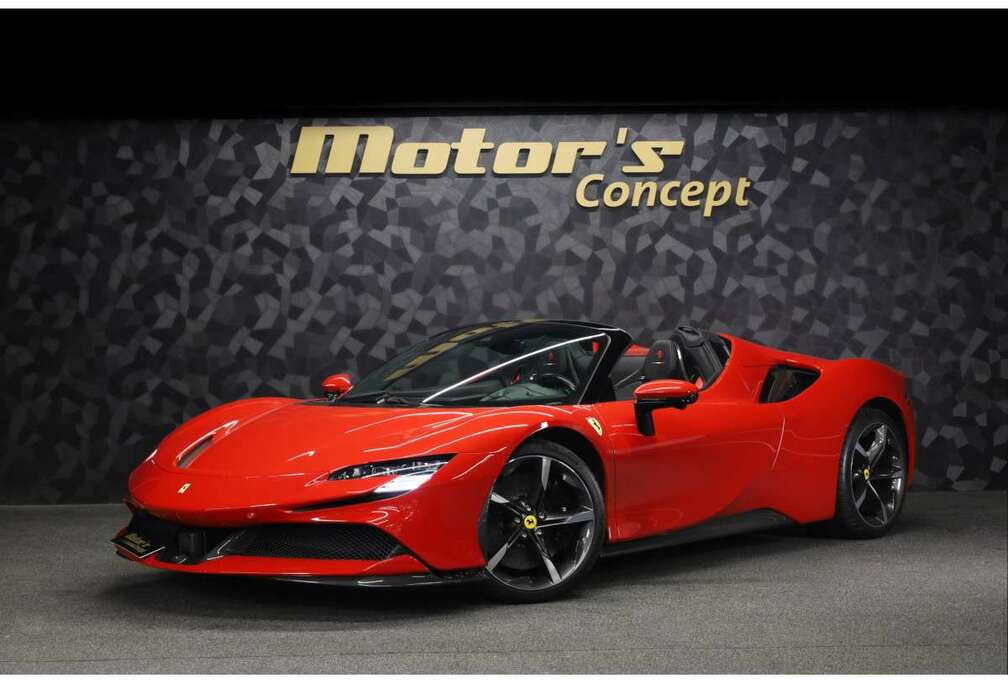 Ferrari V8 - ROSSO CORSA METALLIC - FULL CARBON