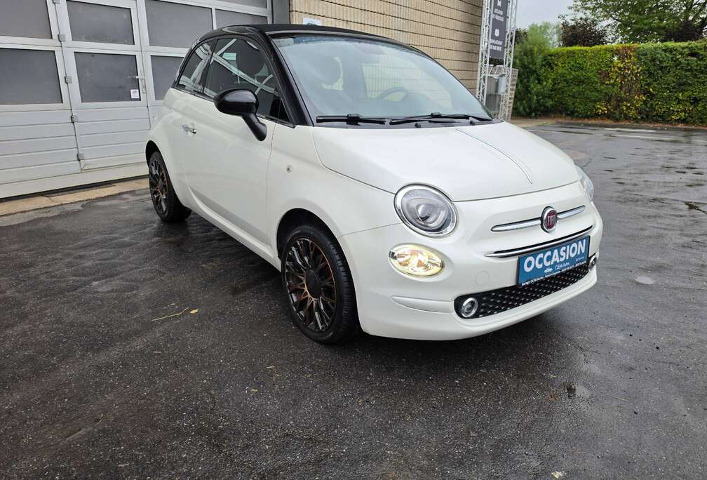 Fiat 500C 1.2i 120th EURO6 FULL OPTIONS, Audio Beats, Cruise control, Car Play, etc