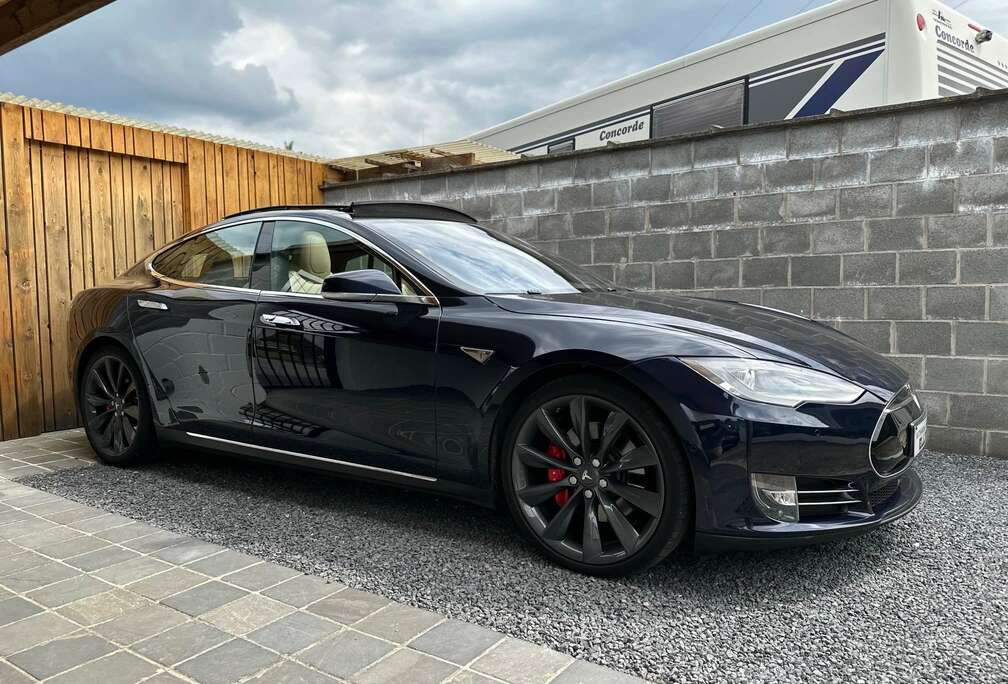 Tesla P85D Dual Motor AutoPilot Pano 7 Zit Full Option