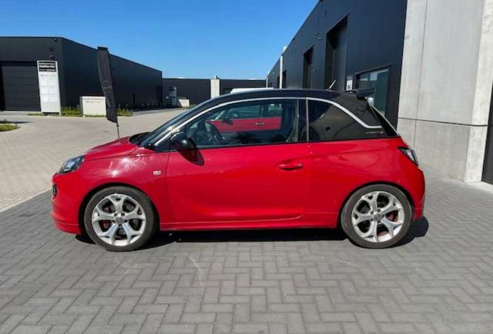 Opel Adam S 1.4 Turbo, Recaro sportinterieur, Airco, Onderhoud ok, 150 PK, Lage BIV en taks, Keuring + Garantie