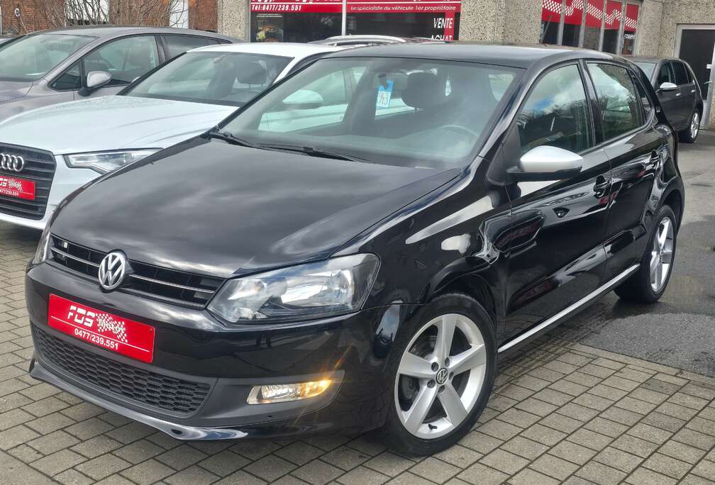 Volkswagen Polo 1.2i Black Edition 1ER PROPRIETAIRE GARANTIE