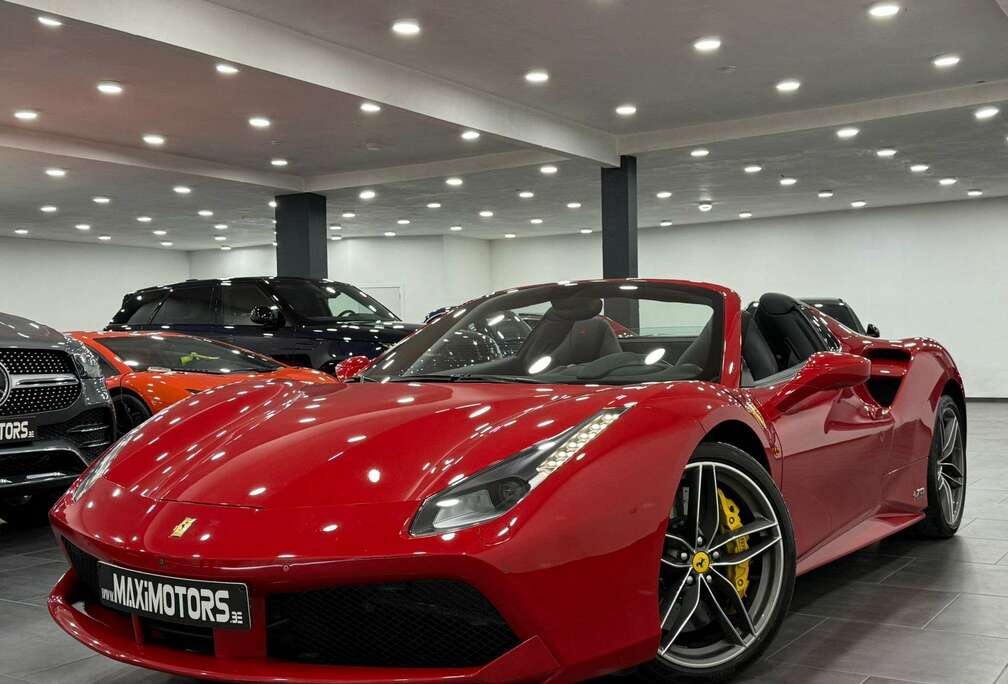Ferrari Spider 3.9 Turbo V8 F1 70th Anniversary Full Service Belgian Car 1owner Carpass