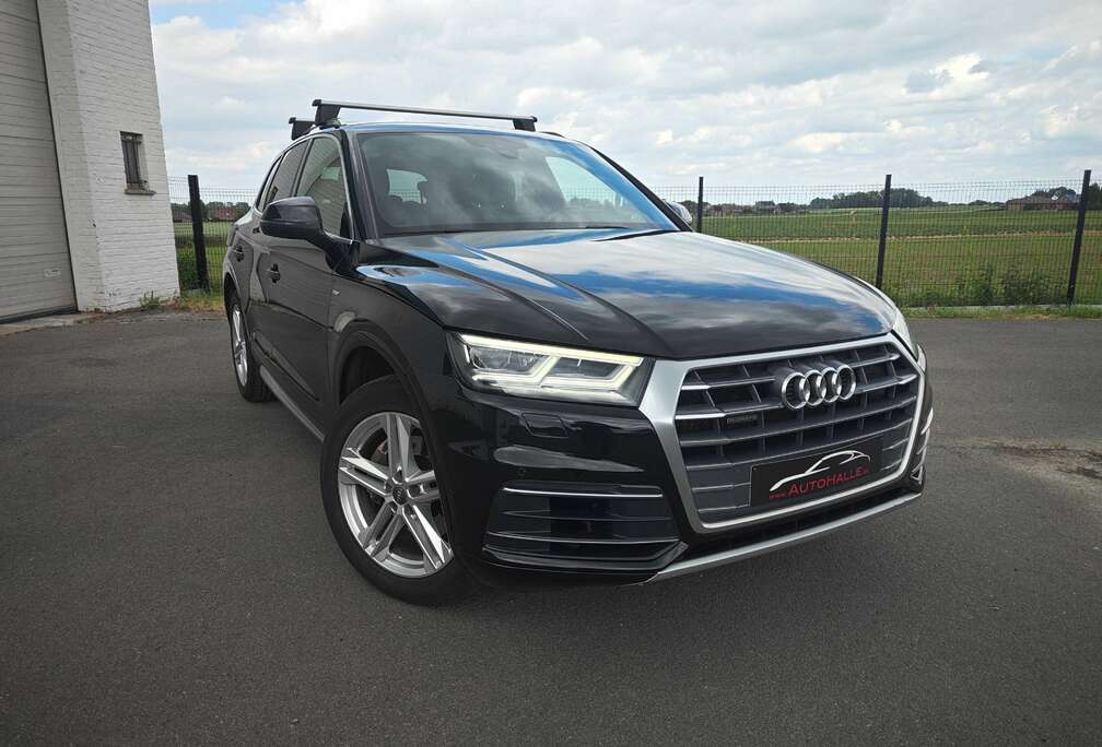 Audi Q5 2.0 TDi Quattro S LINE - AUTOMAAT - GPS/LEER/XENON