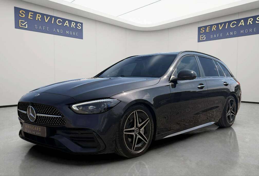 Mercedes-Benz @ SERVICARS FLEURUS - MERCEDES C300de Hybrid AMG Line - FULL OPTIONS - DIGITAL LIGHT- GARANTIE - ATT. REMORQUE