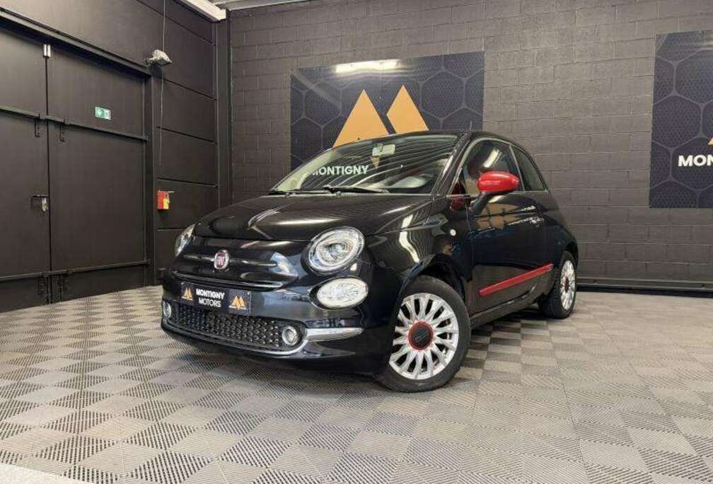 Fiat 1.2 70cv noir Toit ouvrant/Clim/USB