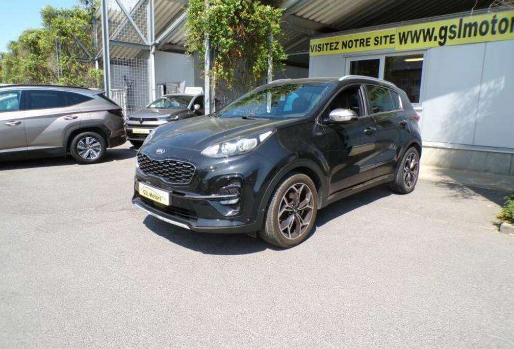 Kia 1.6 CRDi 136cv Automatique noir 06/19 Airco GPS