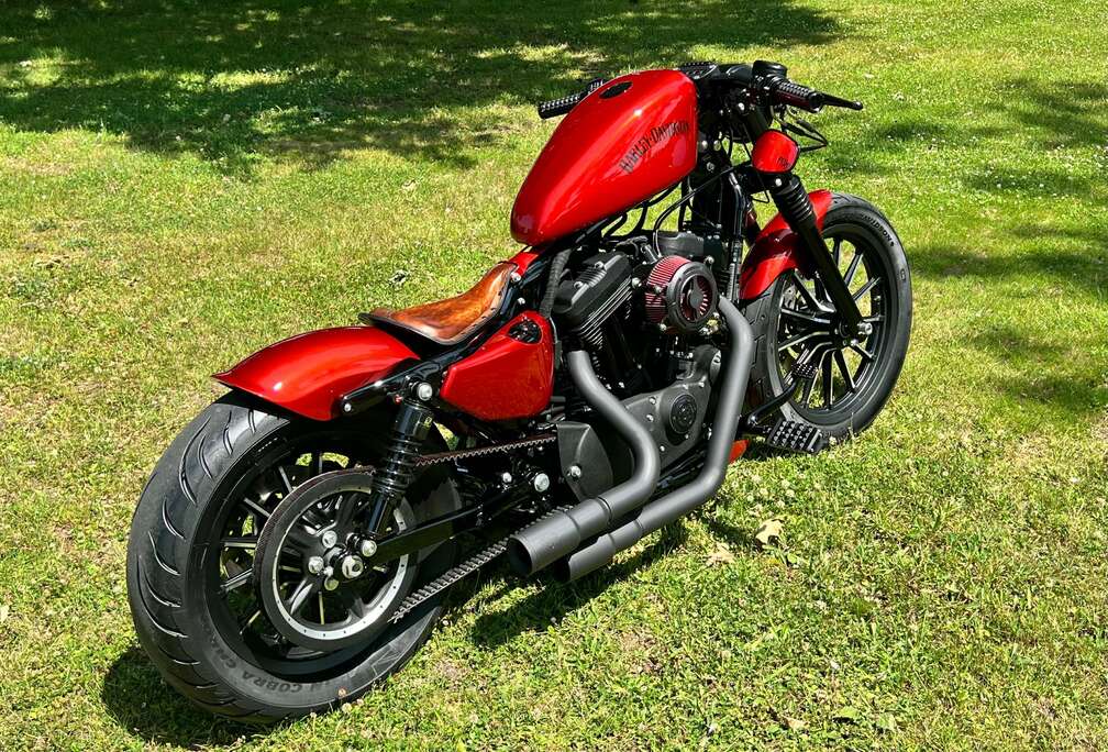 Bobber 1200km Candy Orange Custom