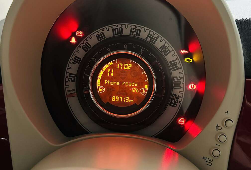 Fiat 500 1.2 8V Dualogic Pop