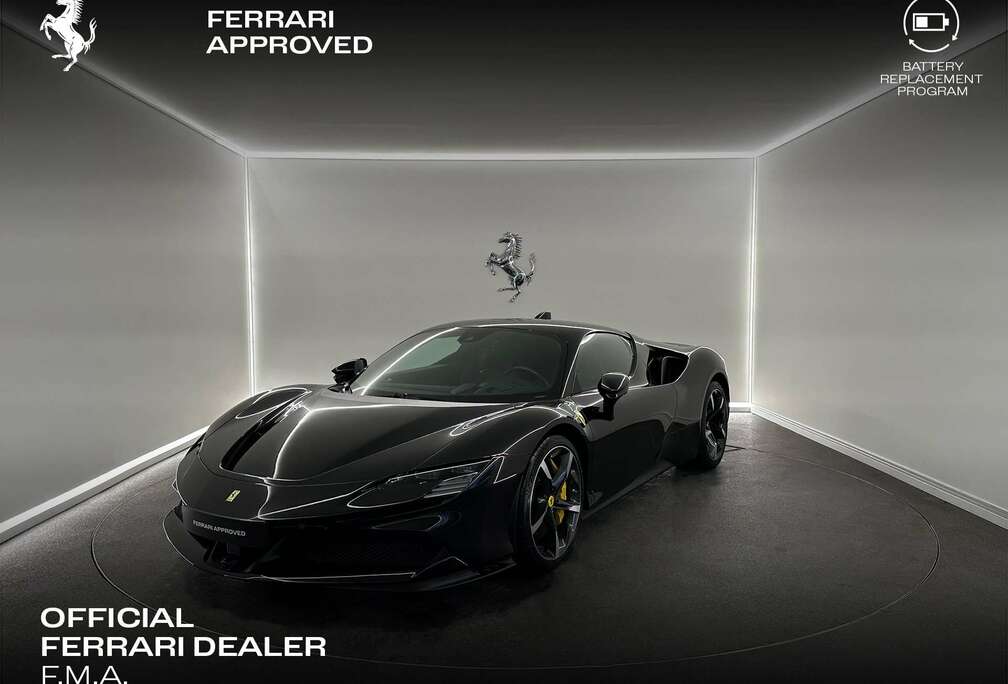 Ferrari Nero Daytona / Ferrari Approved Warranty