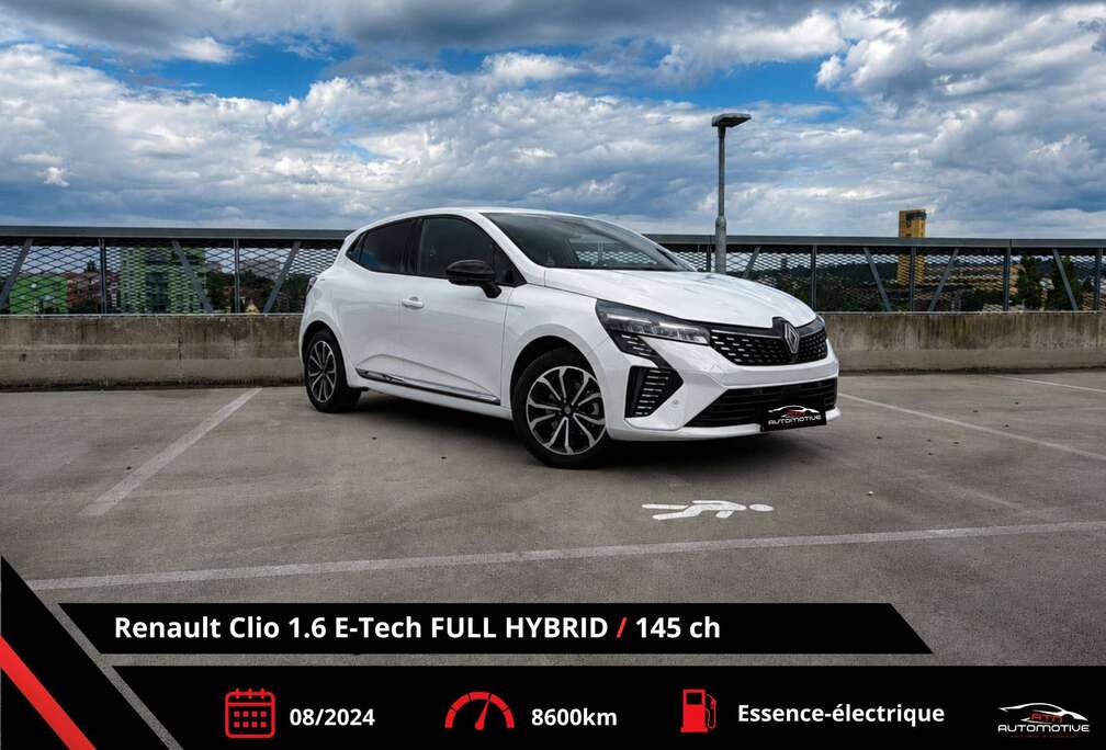 Renault E-Tech Techno 145 CV Hybrid  Caméra 360  CarPlay  Virtual Cockpit  Garantie Renault 08/2026