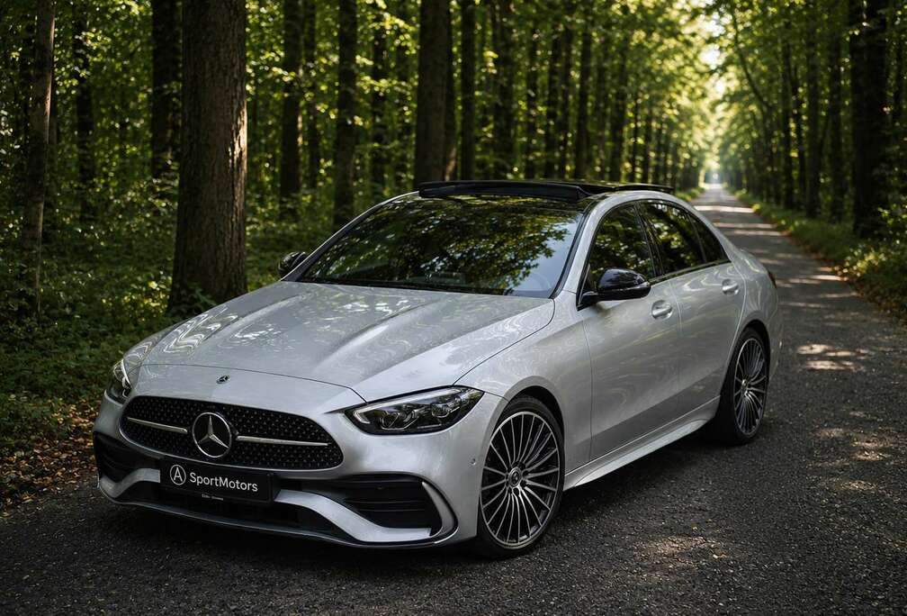 Mercedes-Benz C 180 Pack AMG  Pano Night Packet Full … 1er Propriétaire 45.000Km
