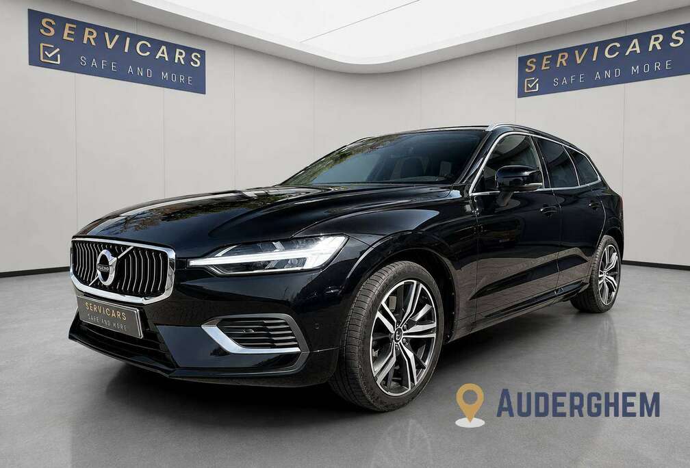 Volvo 0484 49 55 12 | Volvo V60 2.0 T6 AWD PHEV Inscription / Cam AR / Cuir / GAR 12 MOIS