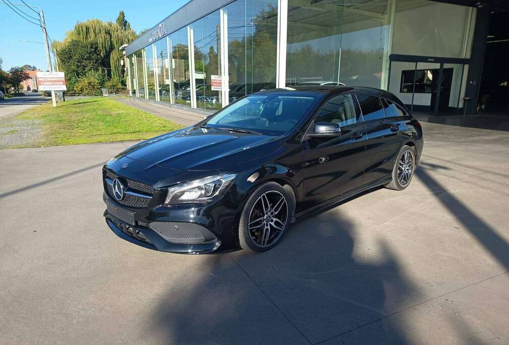 Mercedes-Benz CLA 200cdi Shooting Brake - 2.2L - AMG line - Keyless start - Start/Stop - NightPack - Getinte ramen - Pano schuifdak -