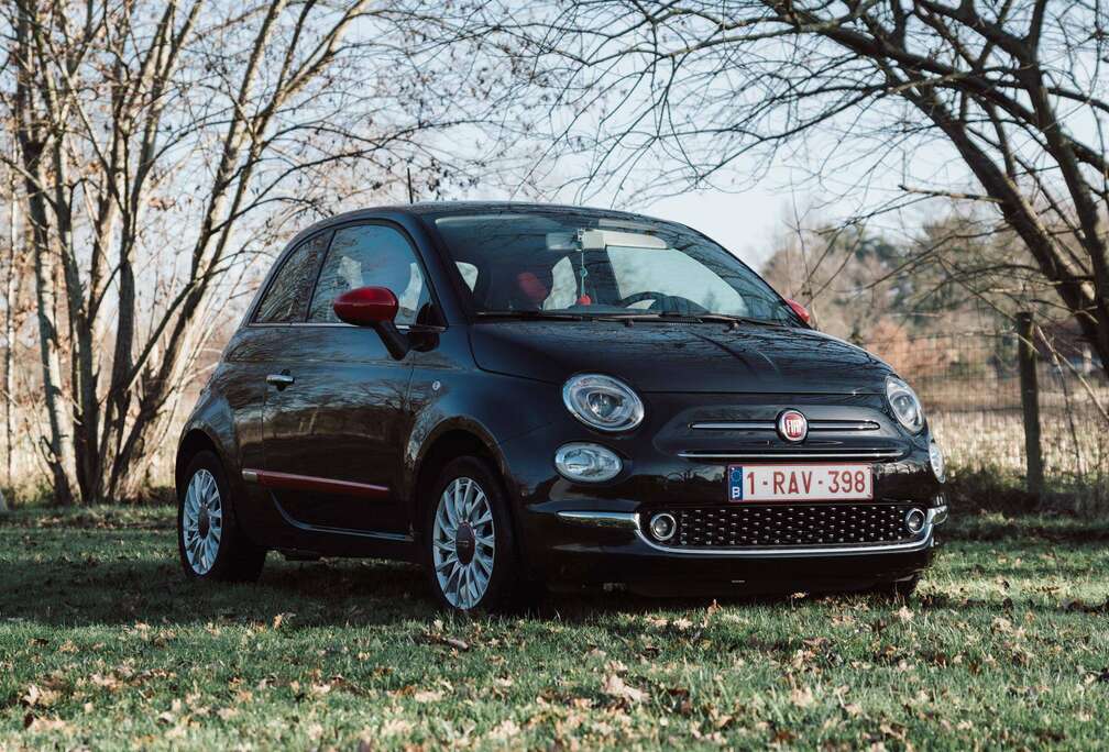 Fiat 500 1.2i Rosso Amore