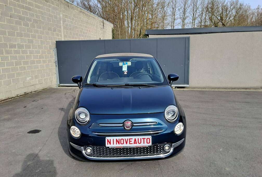 Fiat 1.2i Lounge CABRIO  NAVI BT AIRCO 38000km