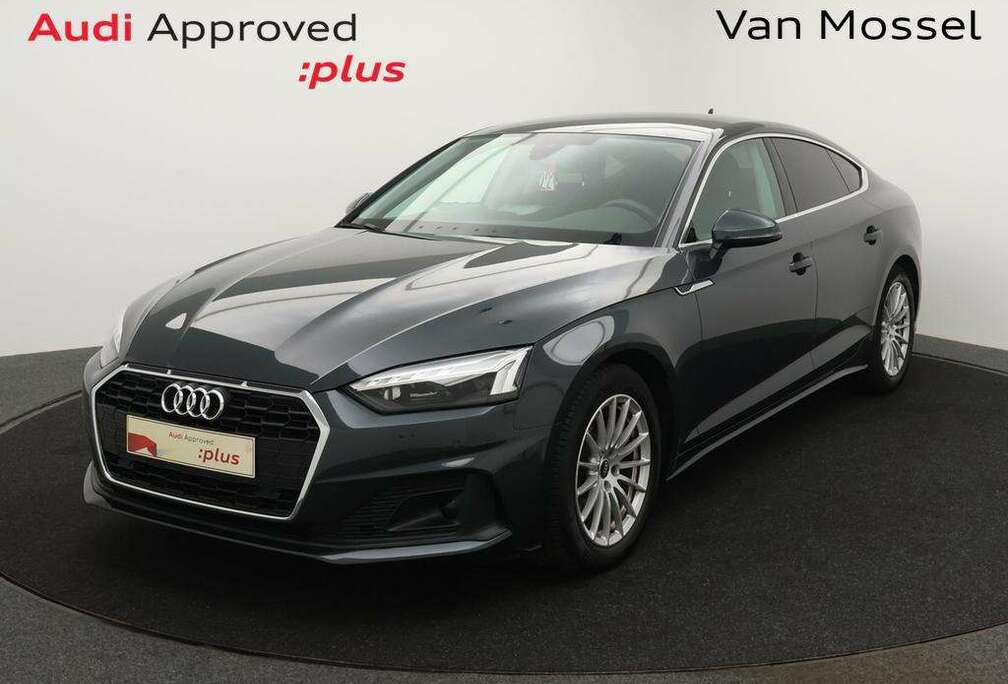Audi Sportback Audi A5 Sportback Business Edition 35TDI 163PK *AUTOMAAT*LEDER*CAMERA*PDC*CRUISE*NAVI*BLTH*DIGITAL DASHBOARD*..