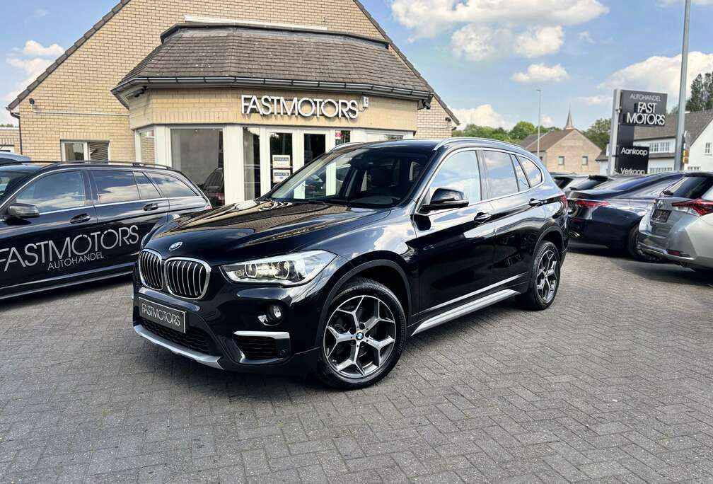 BMW X1 1.5iA sDrive18 OPF LEDER LED AUTOMAAT 1 OWNER BELGIAN CARPASS
