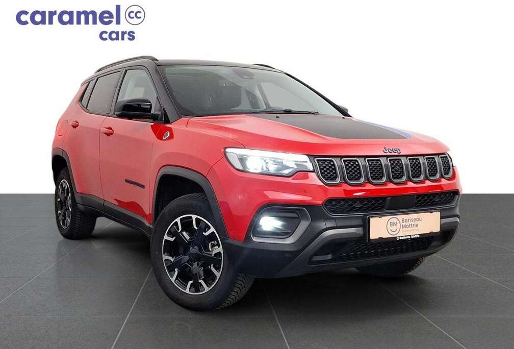 Jeep TRAILHAWK PHEV 4X4 AUTOMAAT *LEDER*PANO DAK*OPEN D