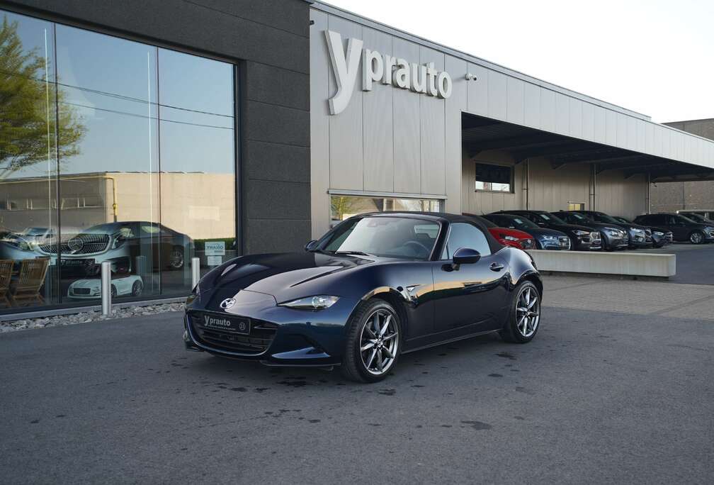 Mazda MX-5 2.0i Skyactiv-G Bose Nog 3 jaar garantie Sperdiffirentieel  AppleAndroid DAB Verwarmde zetels Cruise