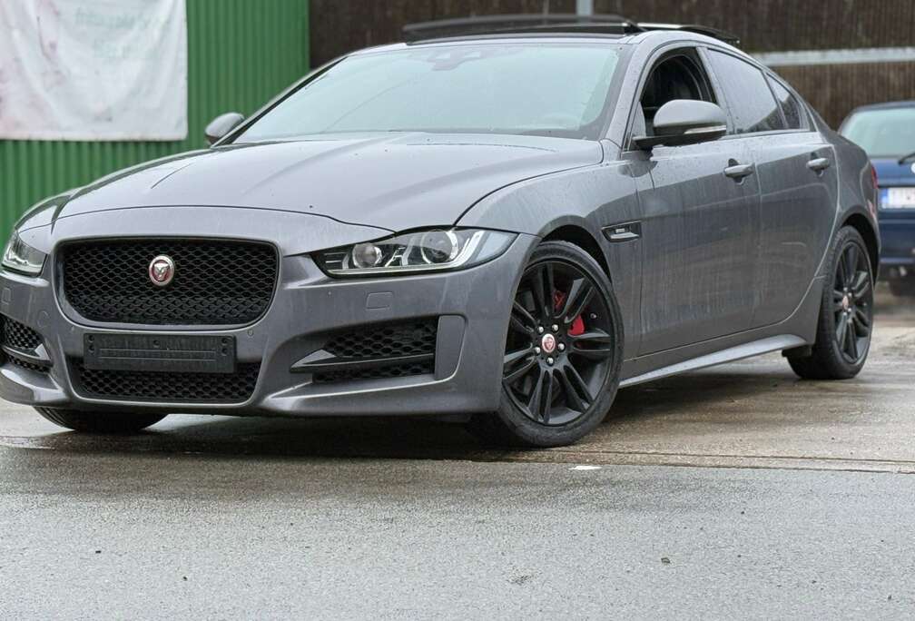 Jaguar 2.0 T R-Sport-Pano-Led-Cam-Gps-Leder-Full-Garantie