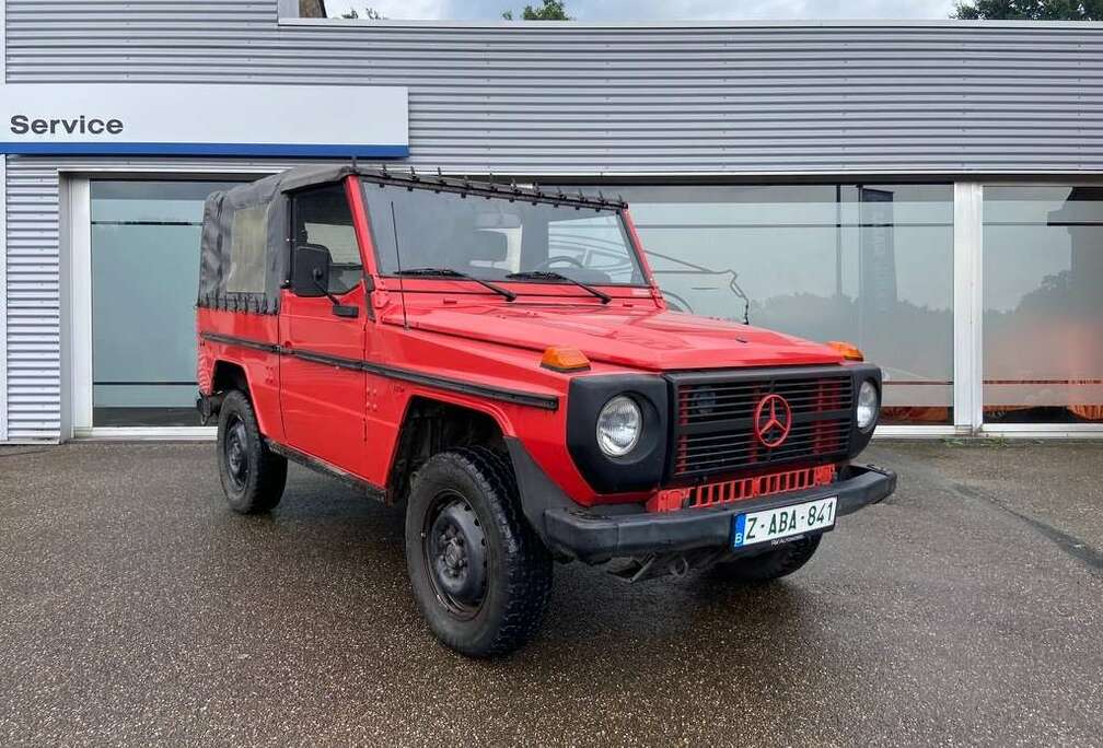 Mercedes-Benz D - Cabrio - Unieke ex-brandweerwagen - Zeer goed