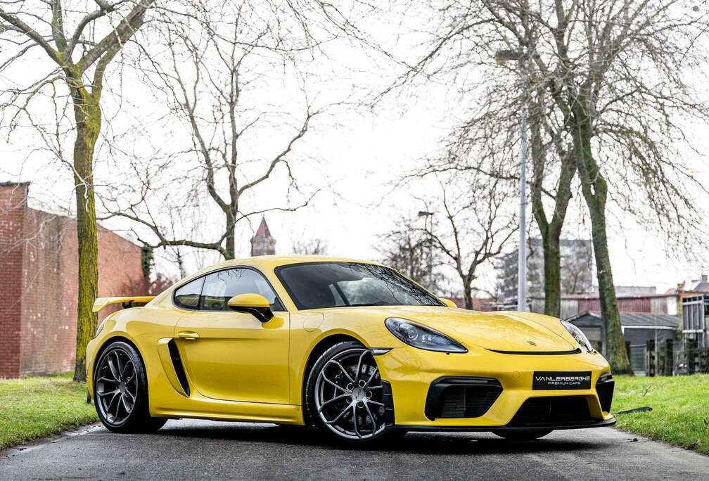 Porsche 718 GT4 * MANUEEL * CLUBSPORT * 1 OWNER * BELGIAN