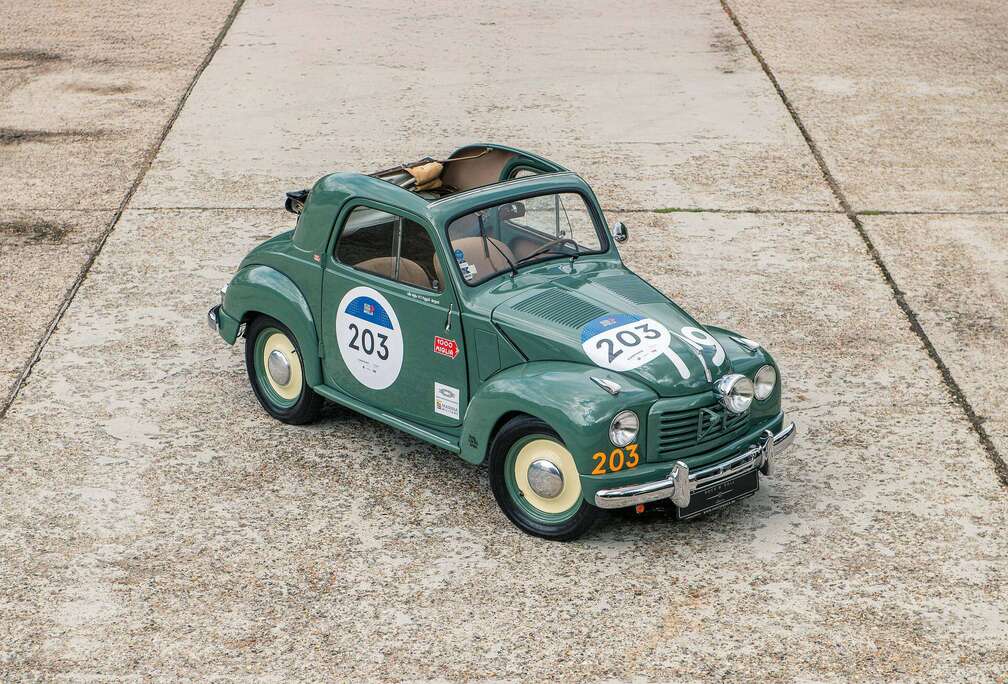 Fiat Verified 1953 Mille Miglia participant