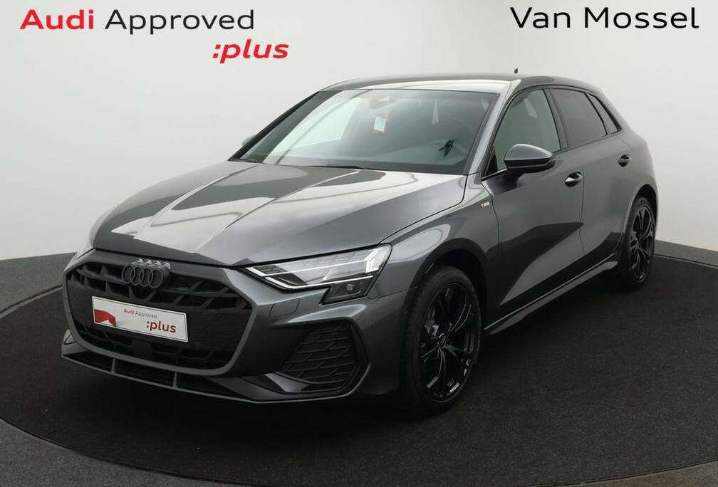 Audi Sportback Audi A3 Sportback 3X S-LINE 30TDI 116PK *ZWARTE VELGEN*SFEERVERLICHTING PLUS*NAVI*APP CONNECT*DIGITAL DASHBOARD